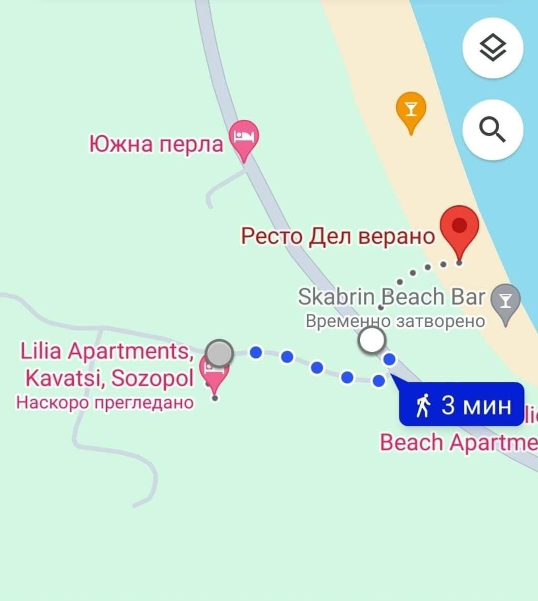Lilia Apartments Каваци, Созопол Buitenkant foto